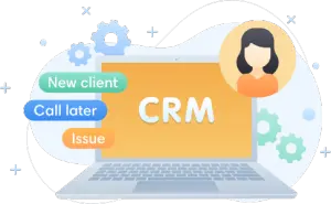 Phone software for call center and CRM