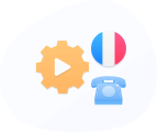 France landline & mobile 100€