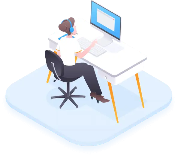 contact page isometric