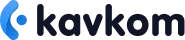 Kavkom Dark Blue Logo