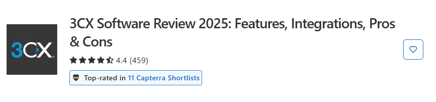 Capterra 3CX