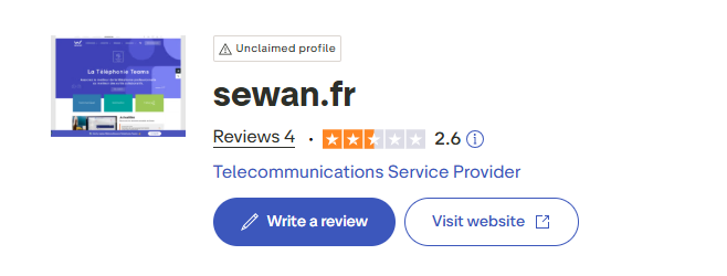 Trustpilot Sewan