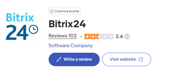 Trustpilot Bitrix24